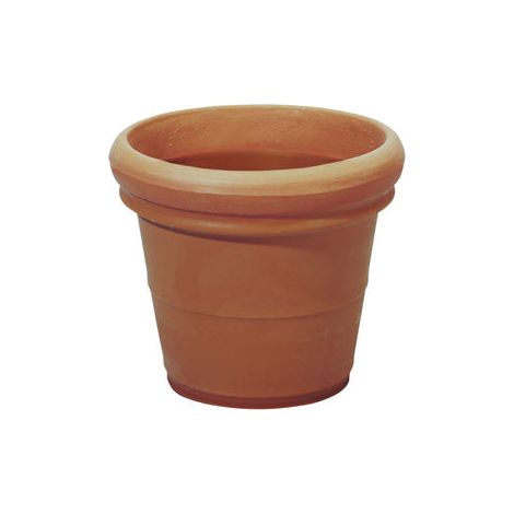 VASO TERRANO LISCIO 40CM TERRACOTTA