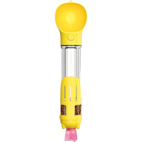 Distributeur de bouteille d'eau pour chien Bouteille d'eau portable pour chien Bouteille d'eau de voyage pour chien Fontaine d'eau de marche et récipient de nourriture Fontaine à boire pour animaux de (1/5)
