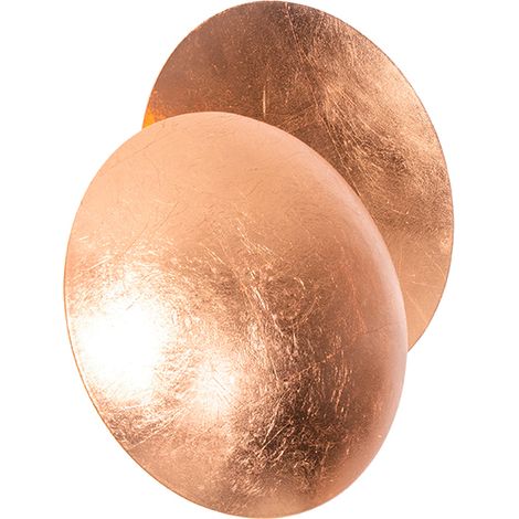 QAZQA Appliques sunrise - Moderno - Acciaio - Rame - Tondo Max. 1 x Watt (1/5)
