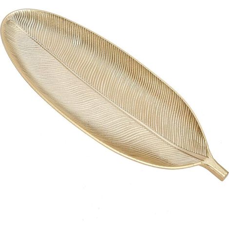 Assiettes de fruits, assiettes de noix pour les collations ustensiles pour la décoration de la maison or (1/5)