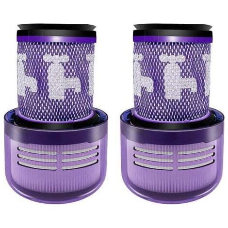 ALLIANDISLot de 2 filtres de rechange pour aspirateur sans fil Dyson V12 Detect Slim 971517-01 lavable (1/3)