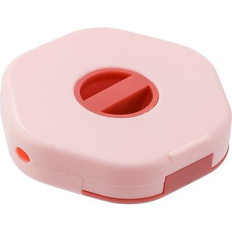 Boite de rangement pour cables de charge et ecouteurs enrouleur avec support telephone portable organiseur de bureau pratique (1/5)