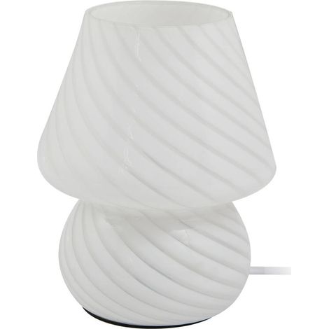 Lampe à poser 'Andriana' en verre pour salon & salle à manger (1/5)