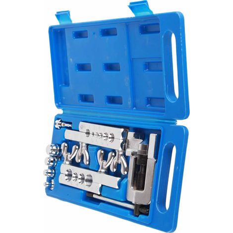 Kit d'outils de sertissage et d'évasement pour systèmes CVC, système métrique, ergonomique, pour tubes en cuivre. (1/5)