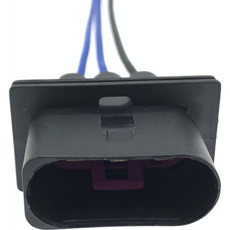 1J0906443/233/60402501 is a male/female connector for Jetta electric fan radiator plugs. (1/5)