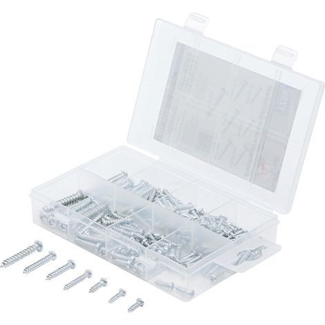 Assortiment de vis à tôle 175 pièces BGS Do it yourself (1/4)