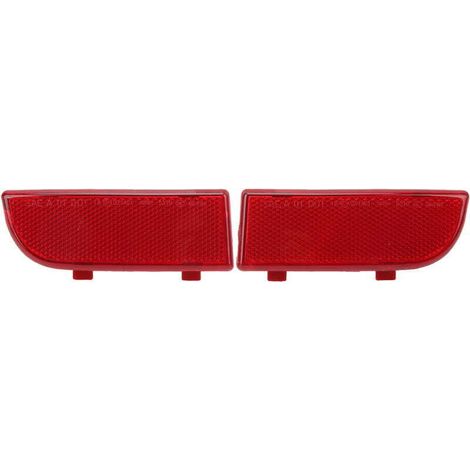 Enowelir 1 paire de réflecteur de pare-chocs arrière 6398260440 gauche droite rouge réflecteur de pare-chocs arrière de remplacement pour Mercedes-Benz Vito W639 2003-2015 (1/5)
