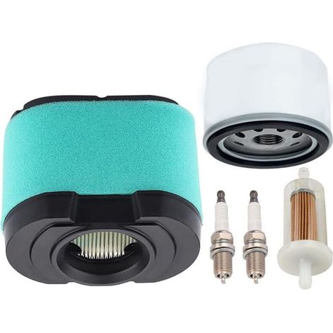 792105 Filtre à Air 696854 492932S Filtre à Huile Compatible avec 593435, 593240,Moteurs 20hp/24hp/26hp/23hp Série Longue Durée D170/Z245/MIU11515/GY21057 Filtres pour Tondeuses à Gazon et Accessoires (1/5)