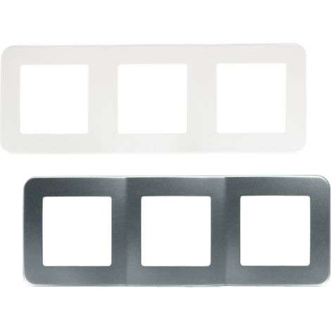 Cornice PC 3 Moduli per Meccanismi Classic Argento