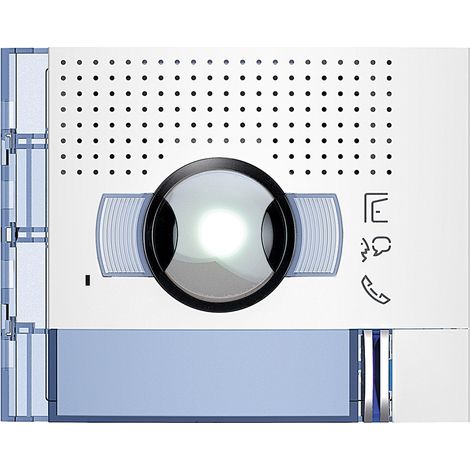 Façade Sfera New pour module électronique audio/vidéo 1 appel grand angle Allwhite BTICINO 351312 (1/2)