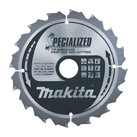 Makita SPECIALIZED Lame de scie 190x20x24Z - B-42363 (1/2)