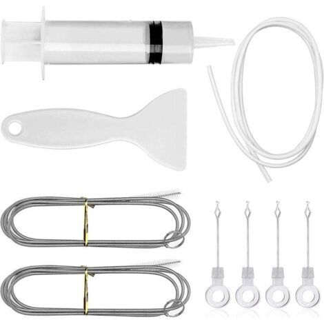 Nettoyage pour Réfrigérateur, 9 Pièces Outil de nettoyage réfrigérateur Dissolvant de trou de vidange Trou de Vidange de Réfrigérateur Brosse Frigo, Pour Cuisine à Domicile (1/4)