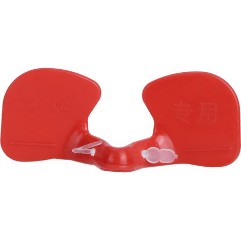 Lot de 500 lunettes anti-picage pour volailles, œillères pour élevage avicole (1/5)