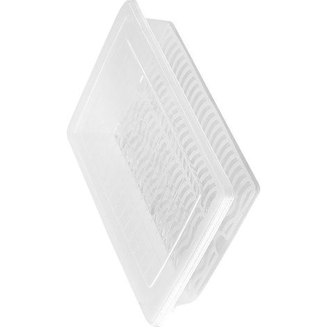 Boîte alimentaire pour réfrigérateur, conteneur de stockage polyvalent rectangulaire Transparent avec couvercle pour la maison (1/5)