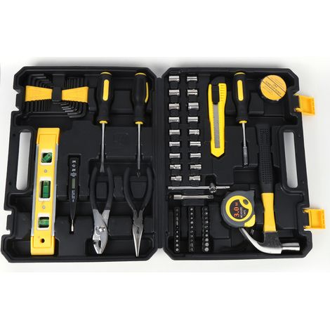 78-teiliges Kombinationswerkzeugset aus Kohlenstoffstahl, Handwerkzeuge, Schraubendrehersets für den Haushalt (1/5)