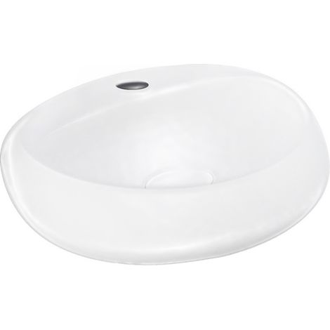 Lavabo sospeso cloud L 55 cm bianco alpino (1/3)