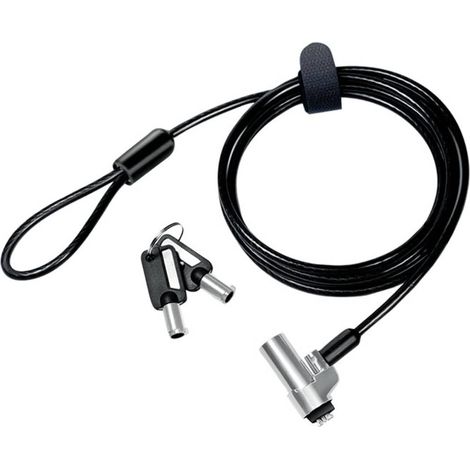 Antivol logilink Nano Slot câble 1,8 m alliage zinc (1/4)