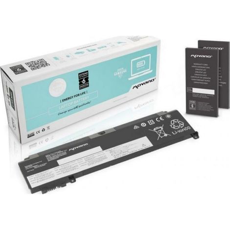 Batterie Remplacement - Li-Poly - 11,1 V - Pour Lenovo Thinkpad T460s - 1 Pièce