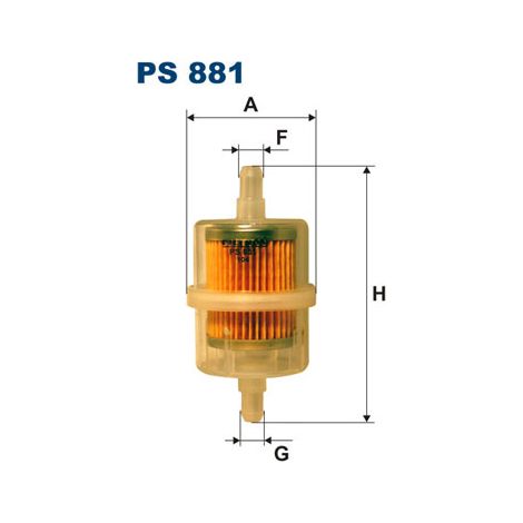 Kraftstofffilter PS881 Filtron