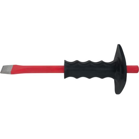 KS Tools - Ciseaux de maçon corps hexagonal - Poignée sécurité pare-coups - Ø14 mm- L.250mm - 156.0535
