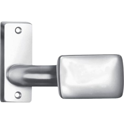 Pulsante porta 485 in lega leggera F1/argento lucido fisso/rotante B.65mm H.44mm (1/3)