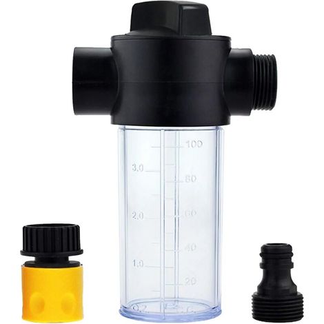 Mousse Voiture, Pot De Mousse De Pistolet à Eau De Lavage De Voiture Transparent Abs avec Pulvérisateur pour Voiture, Pneu, Nettoyage de vitres (1/5)