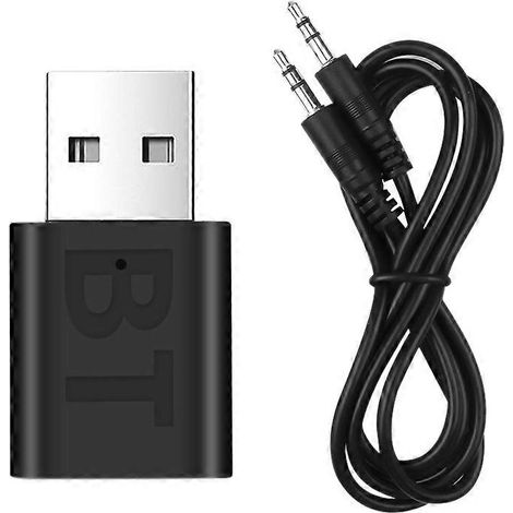 Émetteur et récepteur Bluetooth 5.0 2 en 1 pour système audio TV/voiture/domestique (1/5)