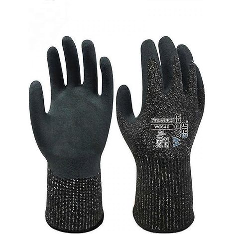 Gants de protection Shxx, taille S, classe C, résistants aux coupures, à l'abrasion et antidérapants, pour le jardinage, la taille et la réparation de machines, résistants à la perforation A919-965 (1/5)