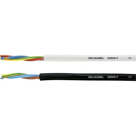 HELU H05VV-F Schlauchleitung 3 G 1.50 mm² Schwarz 29468 100 m