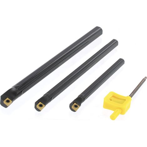 Jeu d'outils de tournage intérieur 95° - 8 - 10 - 12 mm MW-Tech DBS0312 (1/2)