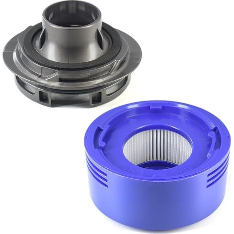 Cubierta trasera del motor y filtro trasero para aspiradoras Dyson V7/V8. (1/4)