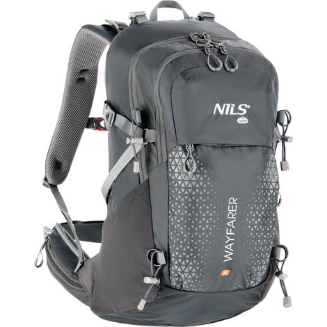 Mochila de viaje NC1925 de 35 litros, color gris, marca Nils Camp. (1/5)