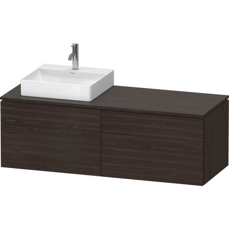 DURAVIT LC4870L69690000 Console WTU murale L-Cube 550x1400x48