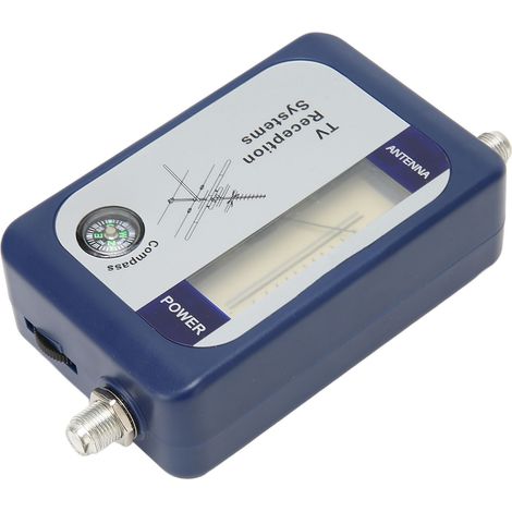 Testeur de Signal Satellite Haute Précision avec Écran Rétroéclairé - Détecteur de Force Antenne TV Numérique Portable (1/5)