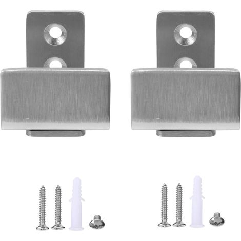 2 pièces guide de sol pour porte de grange coulissante, inox 304 (1/5)