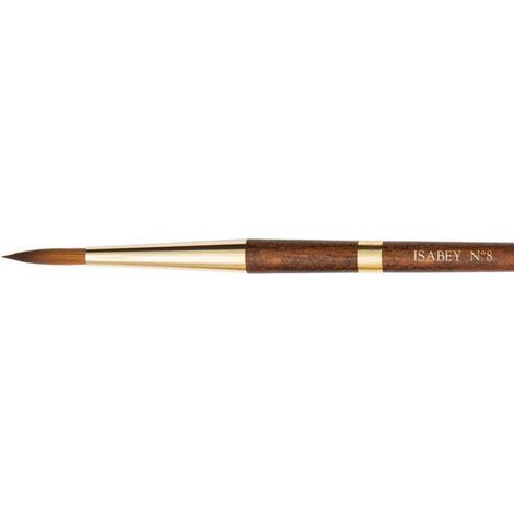 Pinceau - Rond - Aquarelle - Isabey - Isaqua - 6241i - N°8 - Fibres synthétiques (1/2)