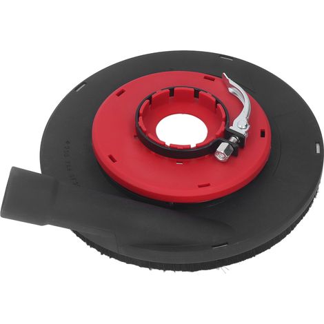 Cache-poussière pour meuleuse d'angle de 230 mm (9 pouces), rouge/noir, 230 mm (1/5)
