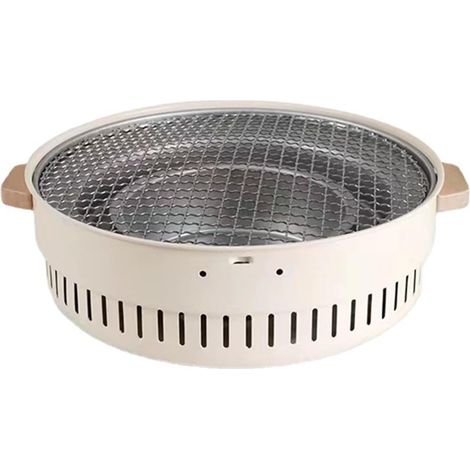 Barbecue portable d'extérieur - Barbecue de table au charbon de bois en acier inoxydable - Compact pour l'extérieur, les pique-niques, le jardin, la terrasse, le camping, les voyages et les barbecues (1/4)