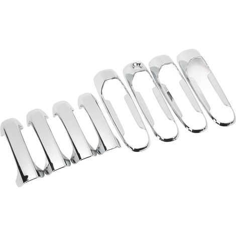 Lot de 4 poignées de porte chromées anti-rayures pour Dodge RAM 1500, 2500 et 3500 (côtés gauche et droit) (1/5)