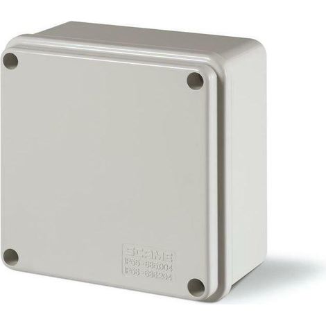 BoÎte de jonction scame 100x100 sans presse-Étoupe ip56 686.204