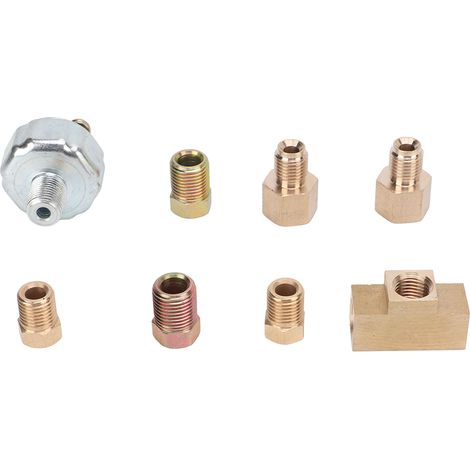 Kit interrupteur feu stop hydraulique en ligne universel ABS métal pour modification auto (1/5)