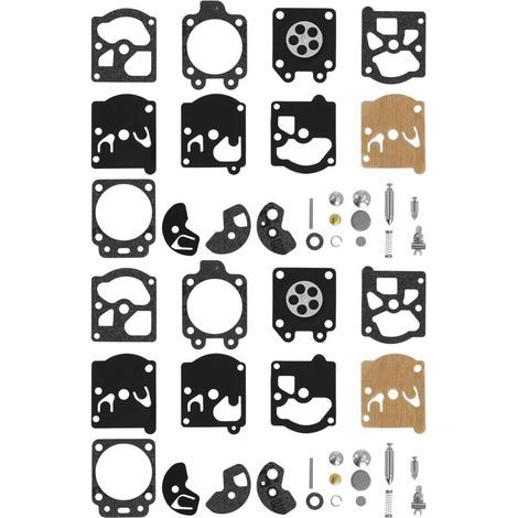 FENOPLASTICAPoweka Kit Réparation du Carburateur Joint Membrane Compatible avec Walbro K10-WAT WA & WT Séries Stihl Hus-qvarna Poulan McCulloch Echo,Lot de 2 (1/5)