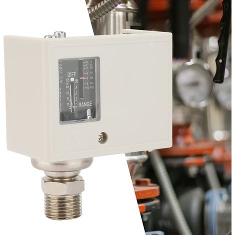 Elektronischer Druckschalter G1/2'' für Wasserpumpen und Luftkompressoren, automatischer Druckregler (1/5)