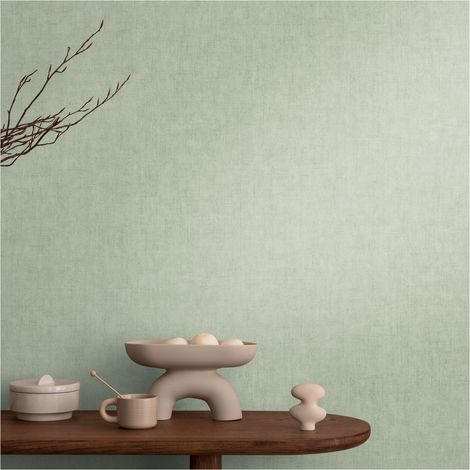 A.S. Creation Vliestapete 10.05 x 0.53 m Livingwalls Unitapete Grün 791099 Einfarbig CosmoLiving by Cosmopolitan (1/5)