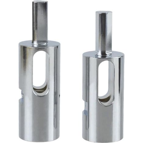 Outil de clôture à queue triangulaire compatible perceuse (pour mandrins à 3 mors) — Outil de clôture à torsion (pour fils de calibre 9 et 11)