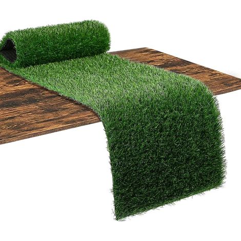 Vert faux gazon Running table Sport Golf printemps été Party decor - 12 x 36 pouces court faux gazon artisanat table pièce centrale mariage (1/5)