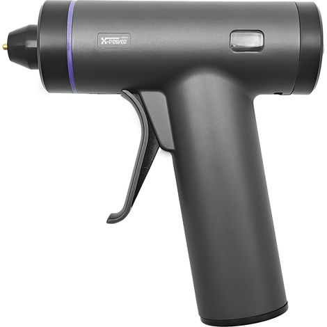 Pistolet à colle thermofusible sans fil portable lithium-ion rechargeable, pour domicile, bricolage, écoles maternelles et bâtons de colle (1/5)