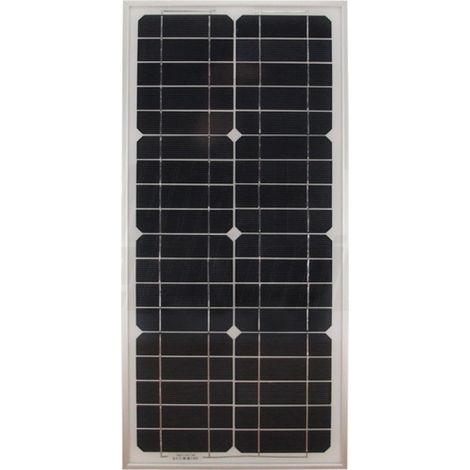 Pannello fotovoltaico Monocristallino MM027-12/1 - 27W - 21,7V