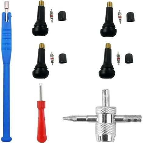 Pièces Démonte Valve Pneu, Outil pour Noyaux Tubeless Auto (1/5)