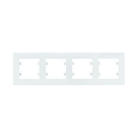 Lumina intense Marco 4 elementos horizontal blanco polar WL5740